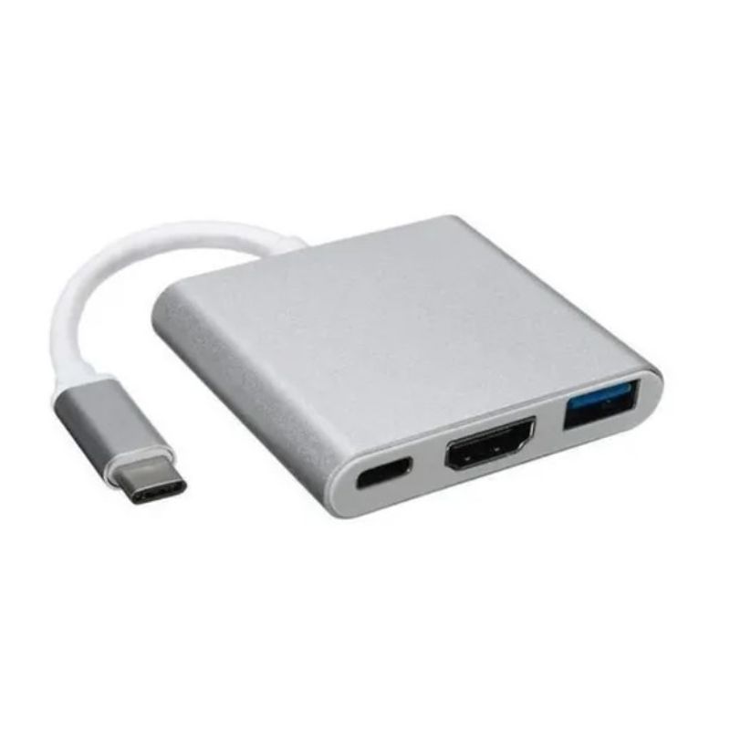 GENERICO - Adaptador Usb 3.1 Tipo C Usb 3.0 Hdmi.