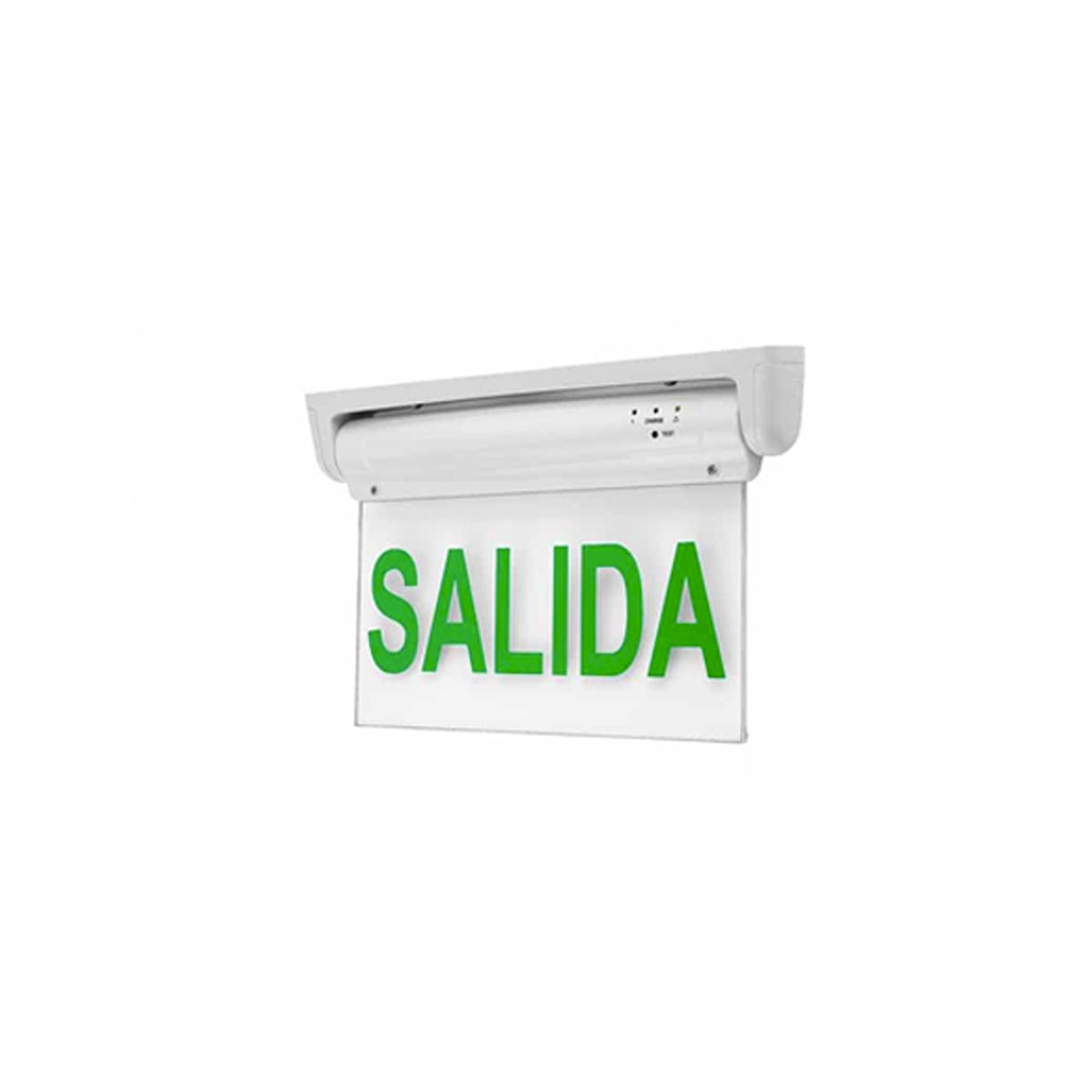 WANT - Luz LED Emergencia Transparente Con Foto Salida SEC