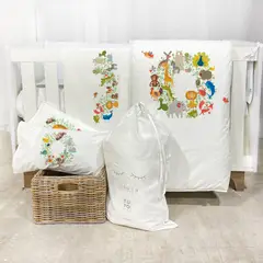 TUYO PRINT - Set Cuna Pack and Play Zoo -