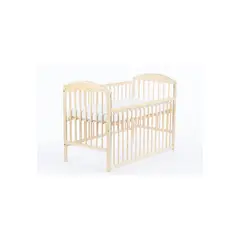 DREWEX - Cuna COLECHO KUBA Lateral Ajustable (120 x 60) - Pino Natural