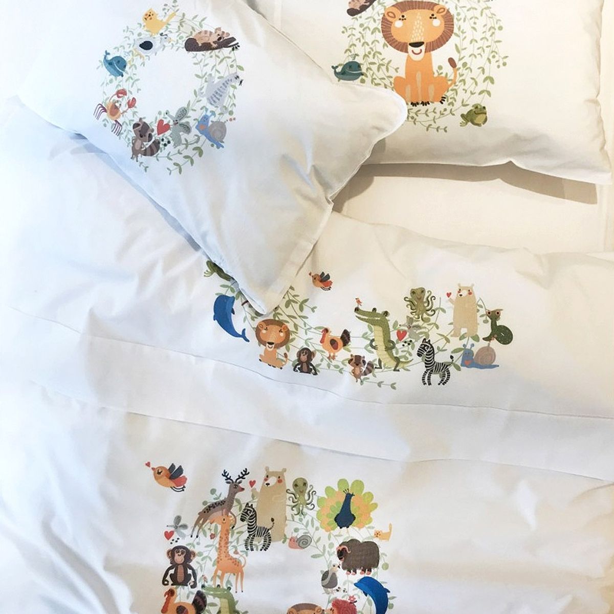 TUYO PRINT - Set Cama Transición Zoo - Tuyo Print