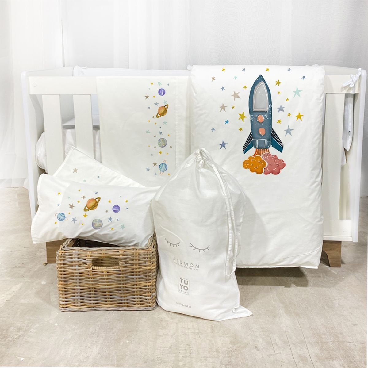 TUYO PRINT - Set Cama Transición Espacial - Tuyo Print