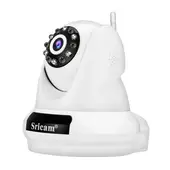 SRICAM - Cámara de seguridad WIFI 5G Quad HD 1920p 5MP audio y Ranura SP018