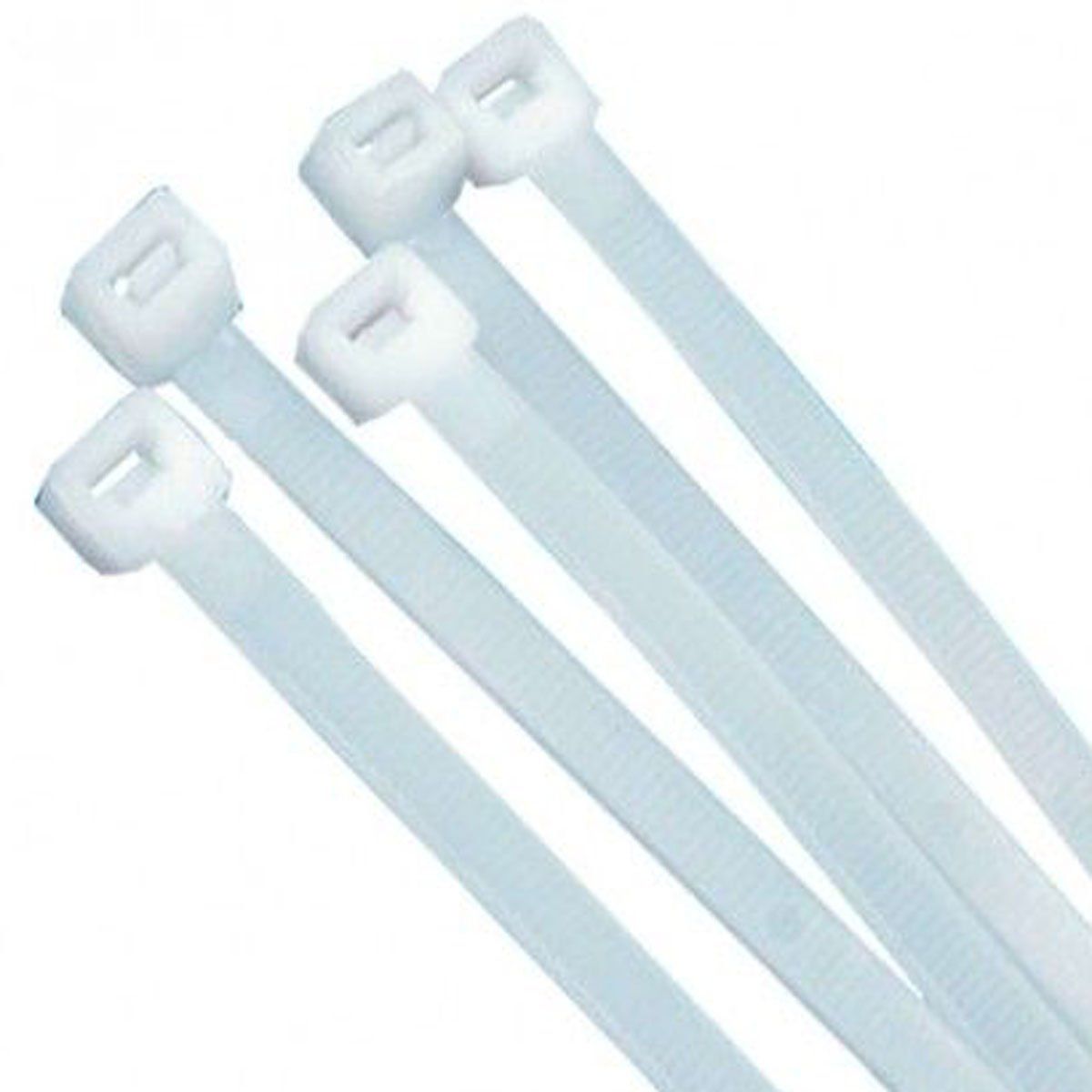 ATLANTICSWIRE - AMARRA PLÁSTICA 3,6 X 300 MM BLANCA (100 UNIDADES)