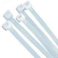 AMARRA PLÁSTICA 3,6 X 300 MM BLANCA (100 UNIDADES)