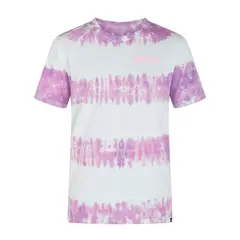 HURLEY - Polera Everyday Washed Tiedye Tealtint White Pink