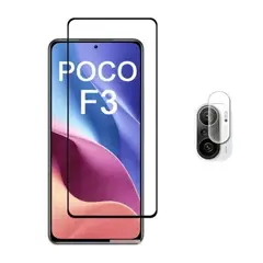 OEM - Xiaomi Poco F3 Vidrio Templado Cámara Pantalla 9h 5d