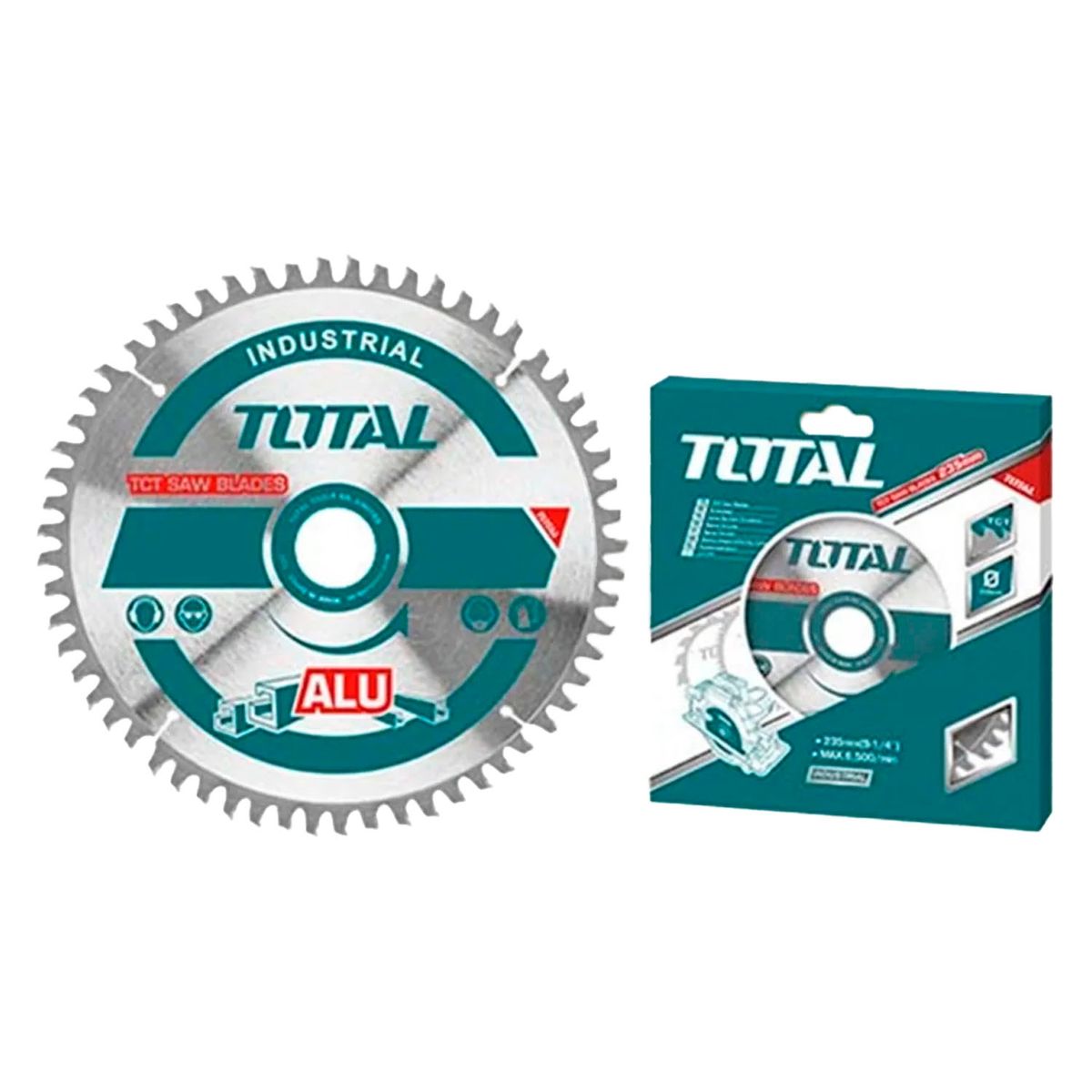 TOTAL TOOLS - Disco De Sierra Circular P/ Aluminio 10 Pulgadas 100 Dientes