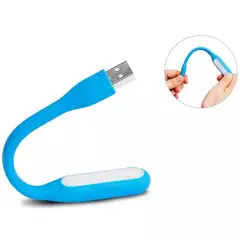 GENERICO - Pack x2 Mini Luz Led Flexible Portatil Usb Colores Surtidos