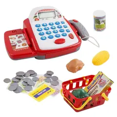 OEM - Juguete Caja Registradora Con Accesorios Y Sonidos Infantil