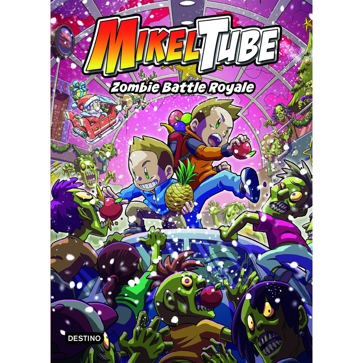 TOP10BOOKS - LIBRO Mikeltube 3. Zombie Battle Royale - Mikeltube 3. Zombie Battle Royale