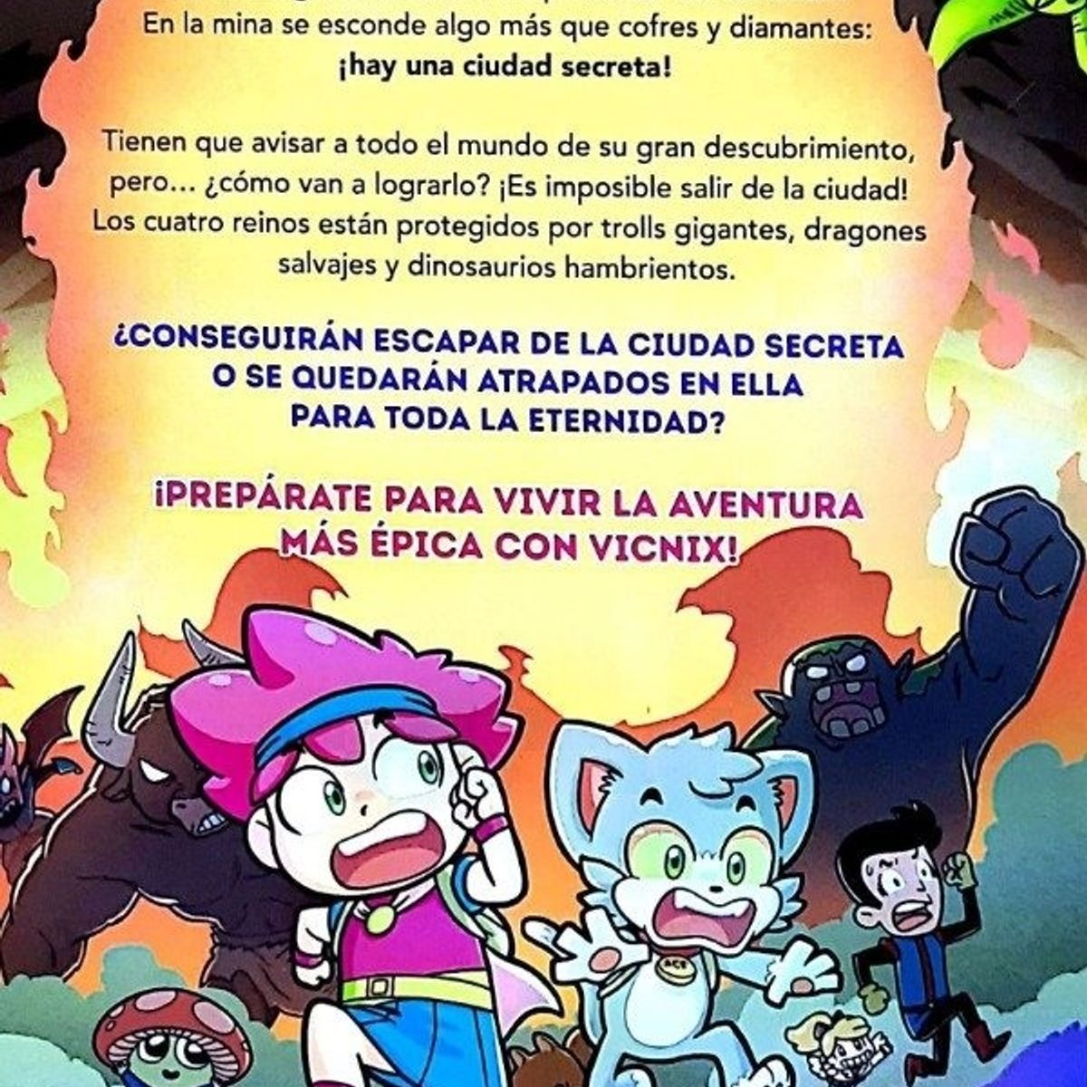 TOP10BOOKS - LIBRO Vicnix En La Ciudad Secreta - Invictor