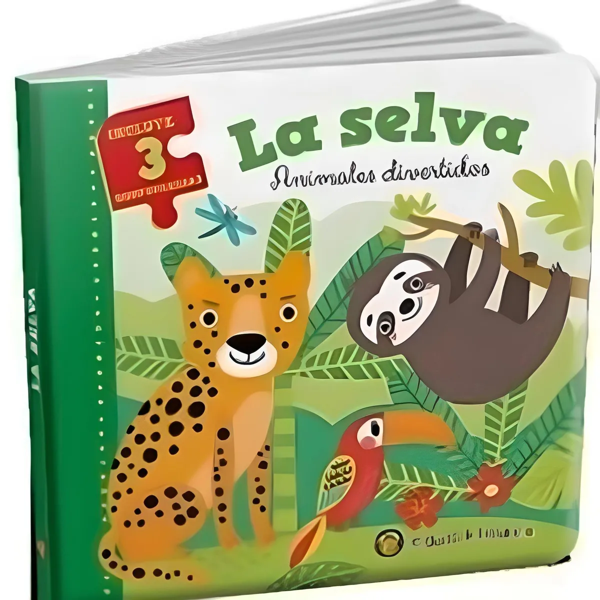 TOP10BOOKS - LIBRO Animales Para Armar - En La Selva - Animales Para Armar - En La Selva