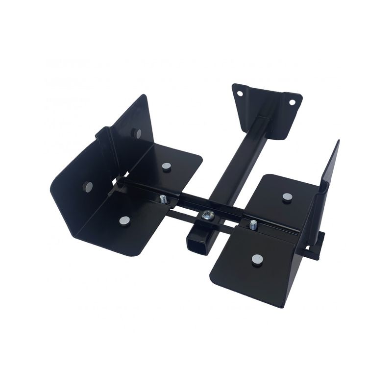 GENERICO - SOPORTE PARLANTE A MURO 2 UNI NEGRO