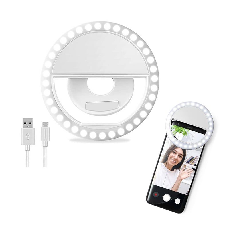 GENERICO - Aro de luz Led para celulares y tablets USB