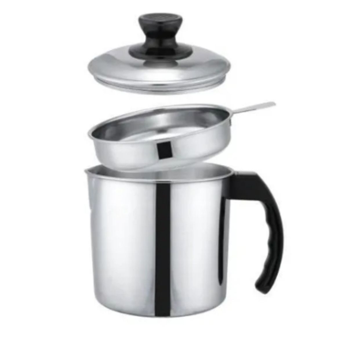 OEM - MINI Olla de filtro de aceite de acero inoxidable Lata de almacenamiento de aceite Colador