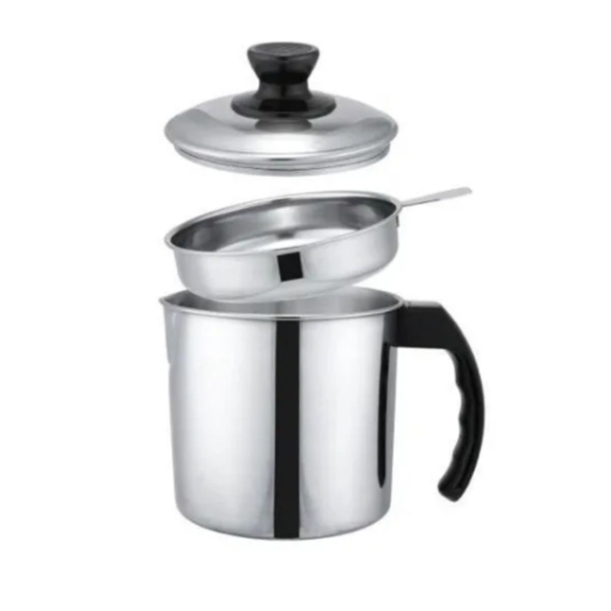 OEM - MINI Olla de filtro de aceite de acero inoxidable Lata de almacenamiento de aceite Colador