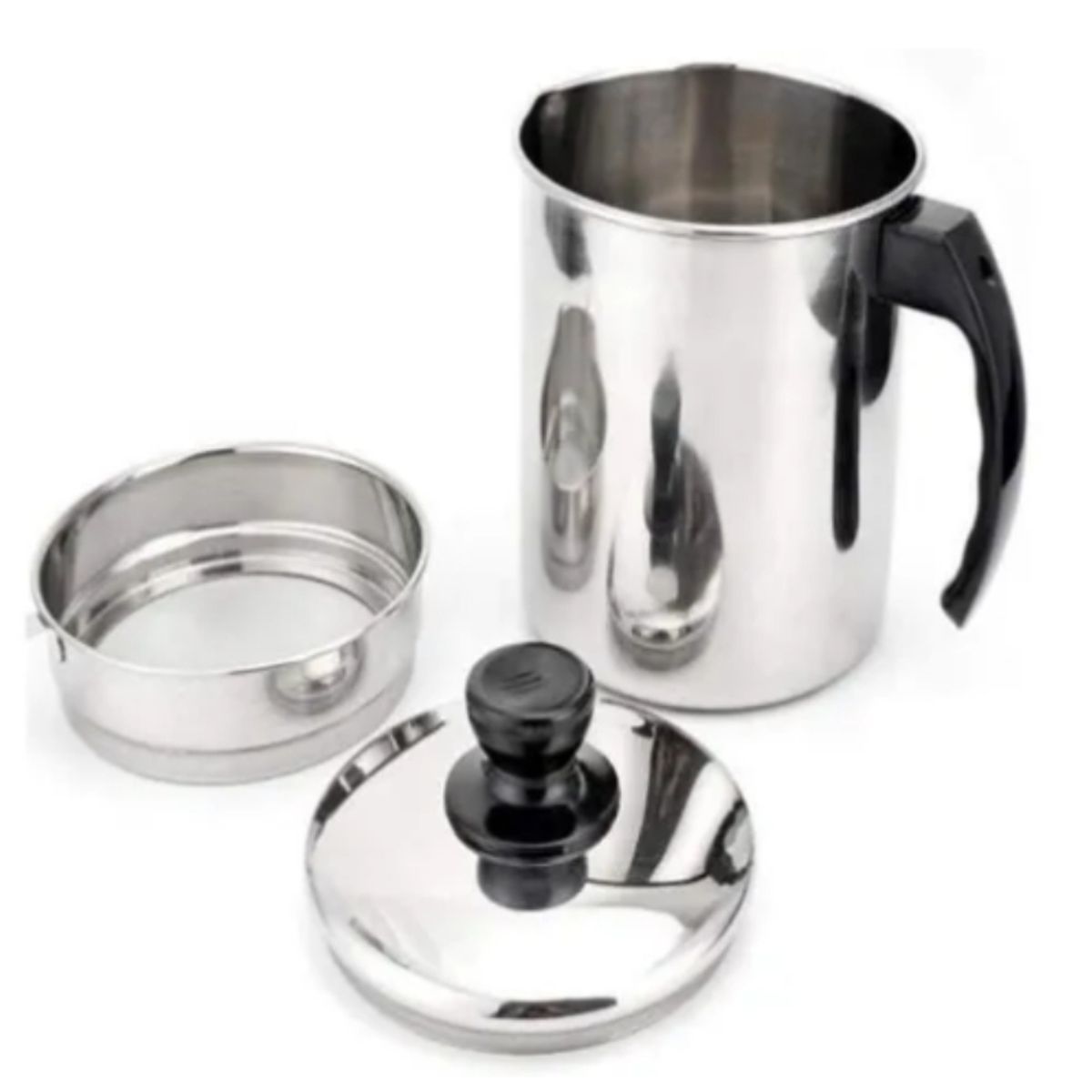 OEM - MINI Olla de filtro de aceite de acero inoxidable Lata de almacenamiento de aceite Colador