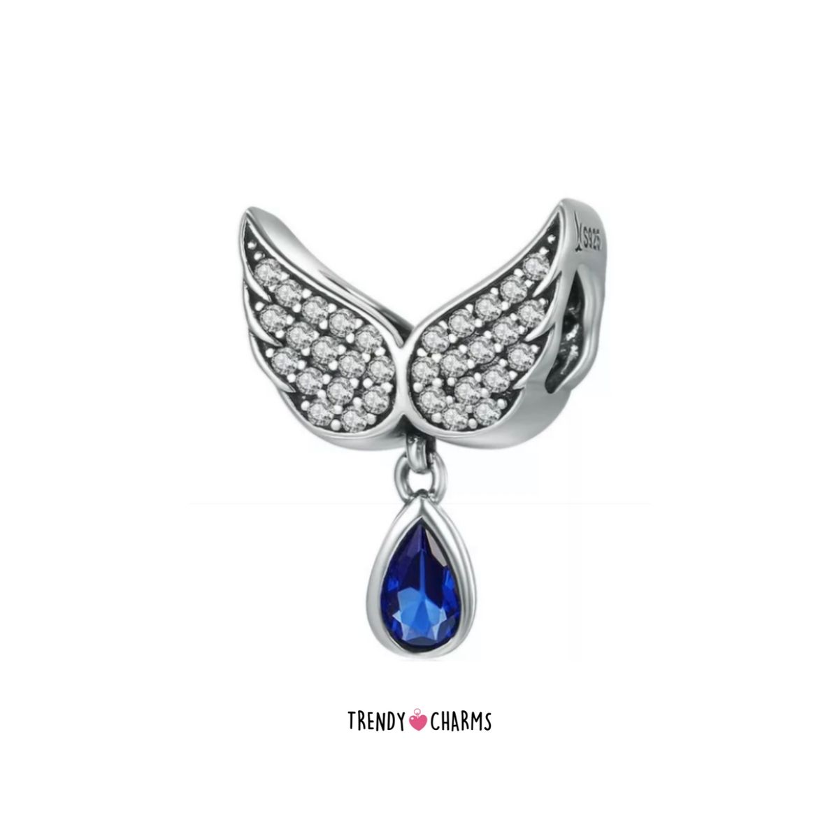 TRENDY CHARMS - Charm Alas de Ángel, Plata 925