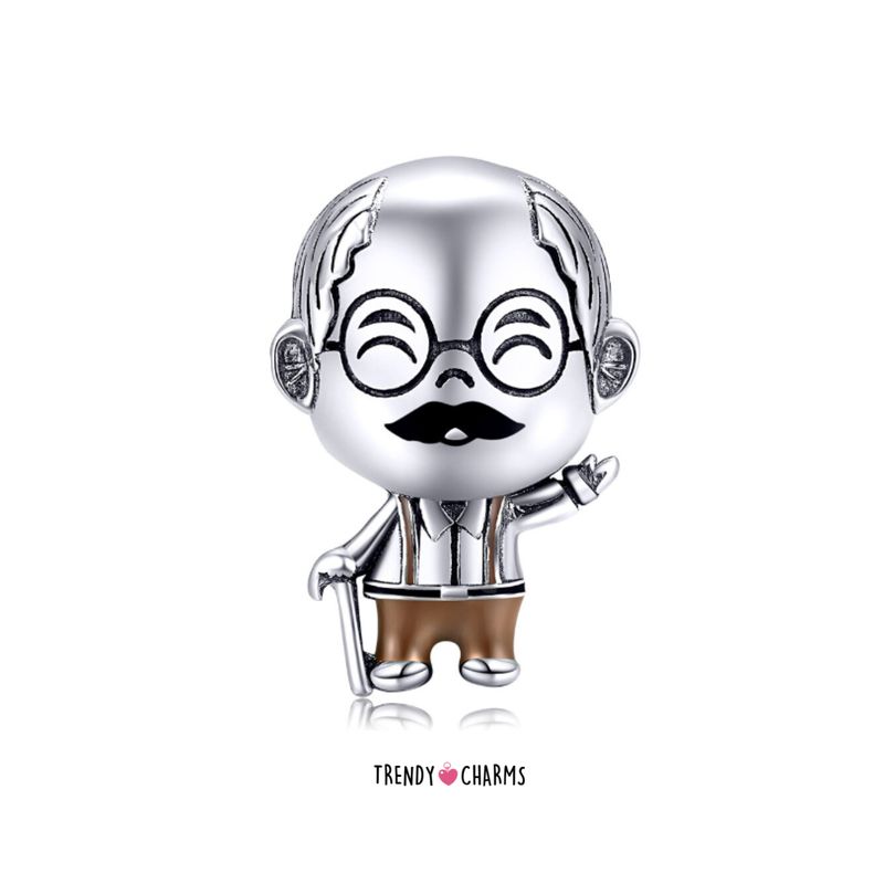 TRENDY CHARMS - Charm Abuelo, Plata 925