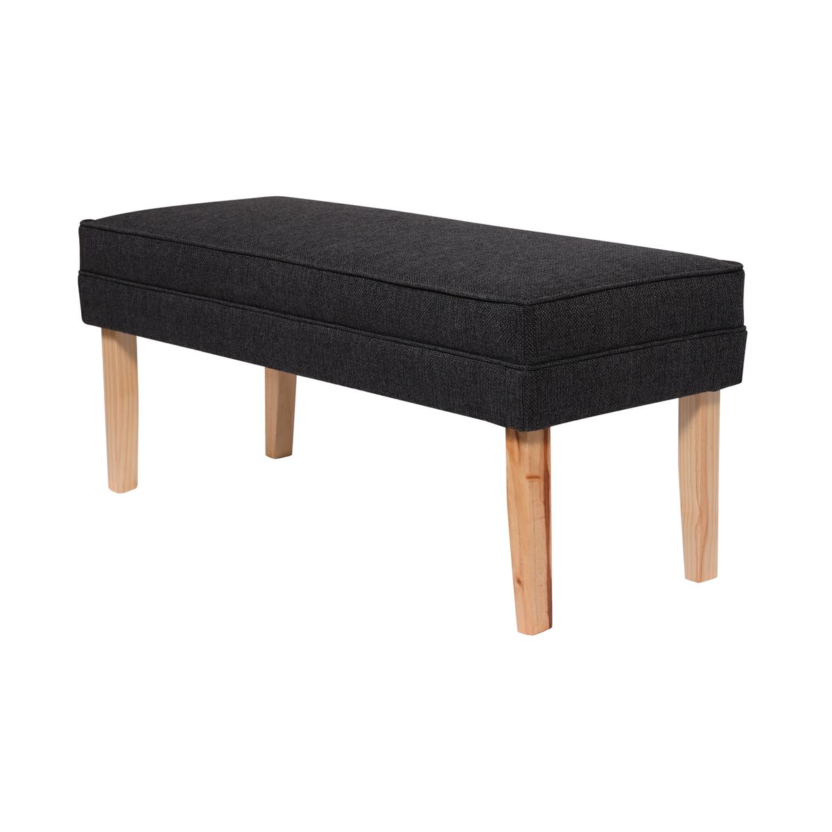 GENERICO - Banqueta Style Grafito Delta 100x40x40 cm Máxima Design