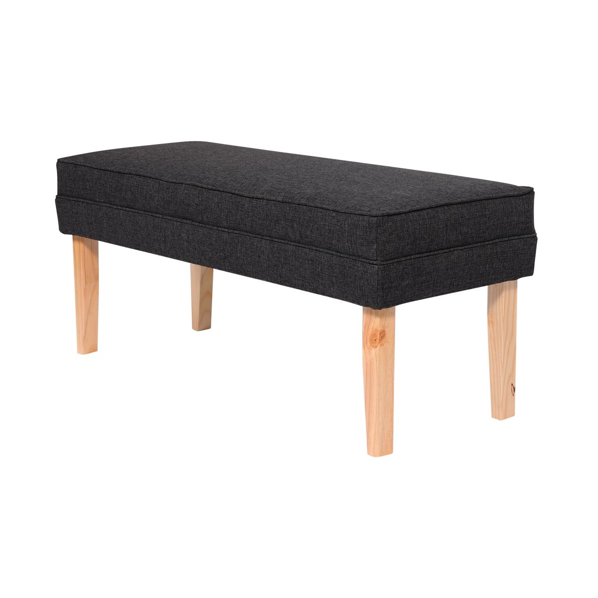 GENERICO - Banqueta Style Grafito Omega 100x40x40 cm de Máxima Design