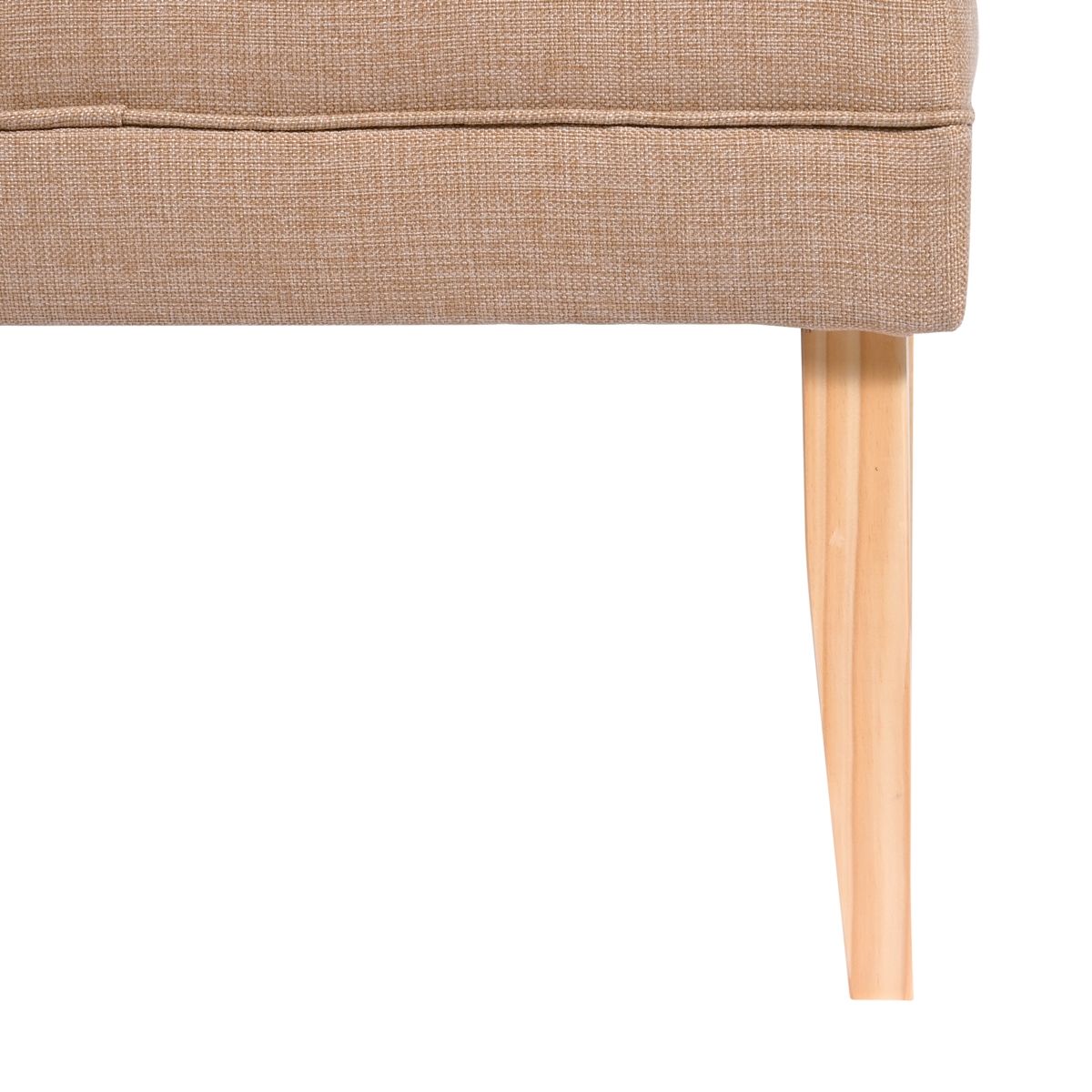 GENERICO - Banqueta Style Beige Omega 100x40x40 cm de Máxima Design