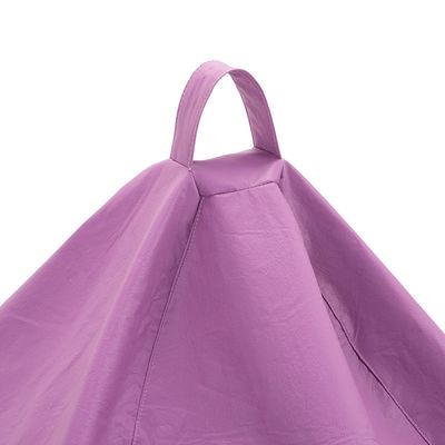 Imagen 2 del producto Pouf Pera Infantil Lila Eco Cuero 60x50x50 cm Máxima Design
