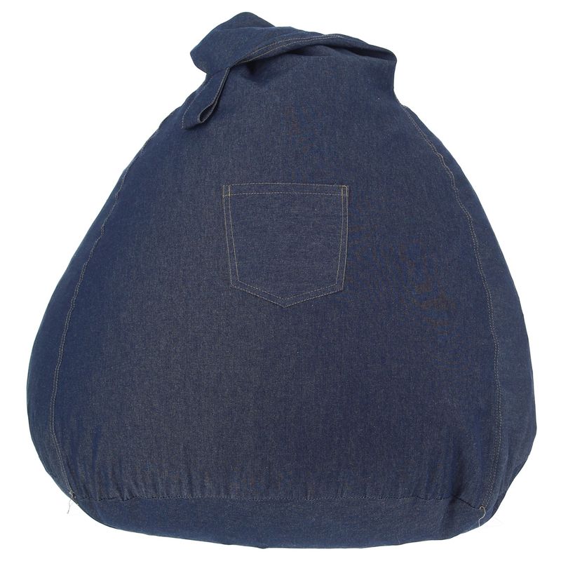 GENERICO - Pouf Pera Infantil Jeans 60x50x50 cm Máxima Design