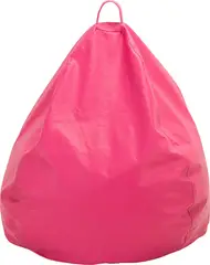 GENERICO - Pouf Pera Rosada Eco Cuero 60x50x50 cm Máxima Design