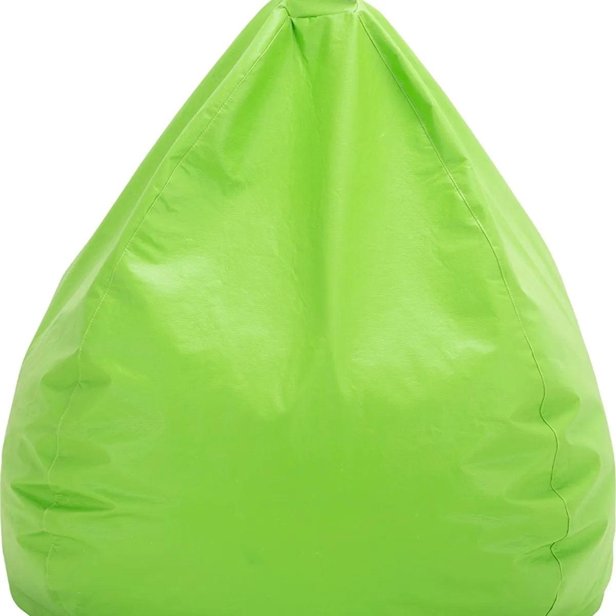 GENERICO - Pouf Pera Verde Eco Cuero 100x80x80 cm Máxima Design