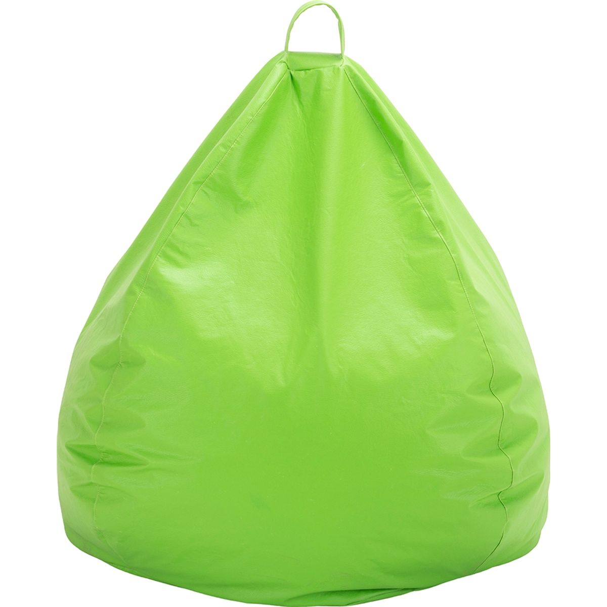 GENERICO - Pouf Pera Verde Eco Cuero 100x80x80 cm Máxima Design