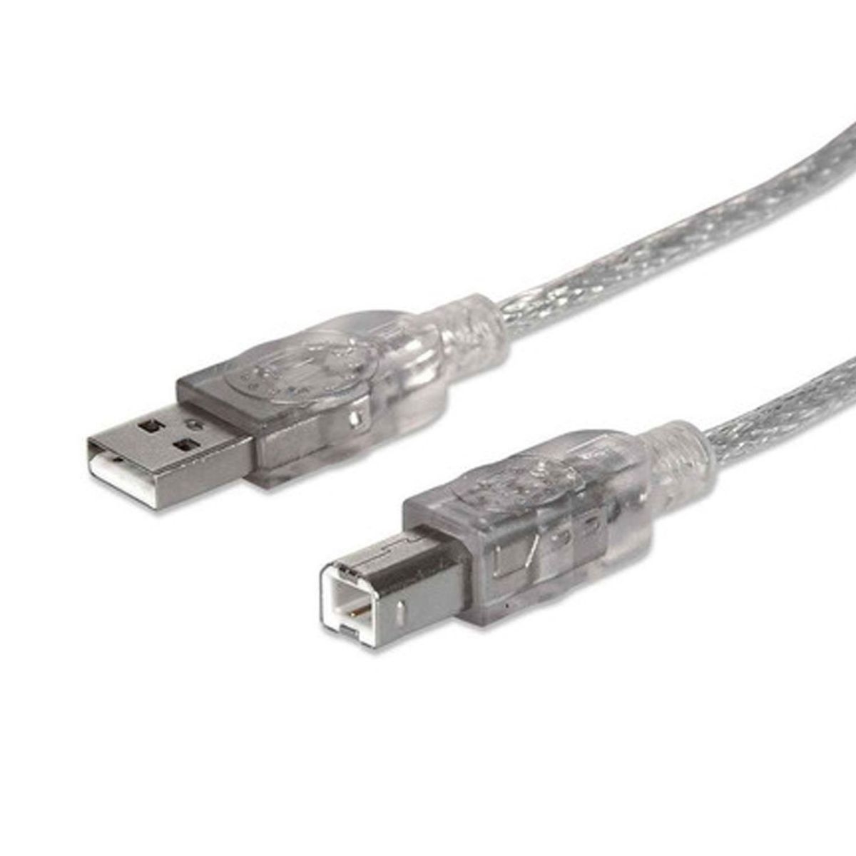 MANHATTAN - Cable Para Impresoras Usb 2.0 A Macho B Macho 480mbps 1.8mts