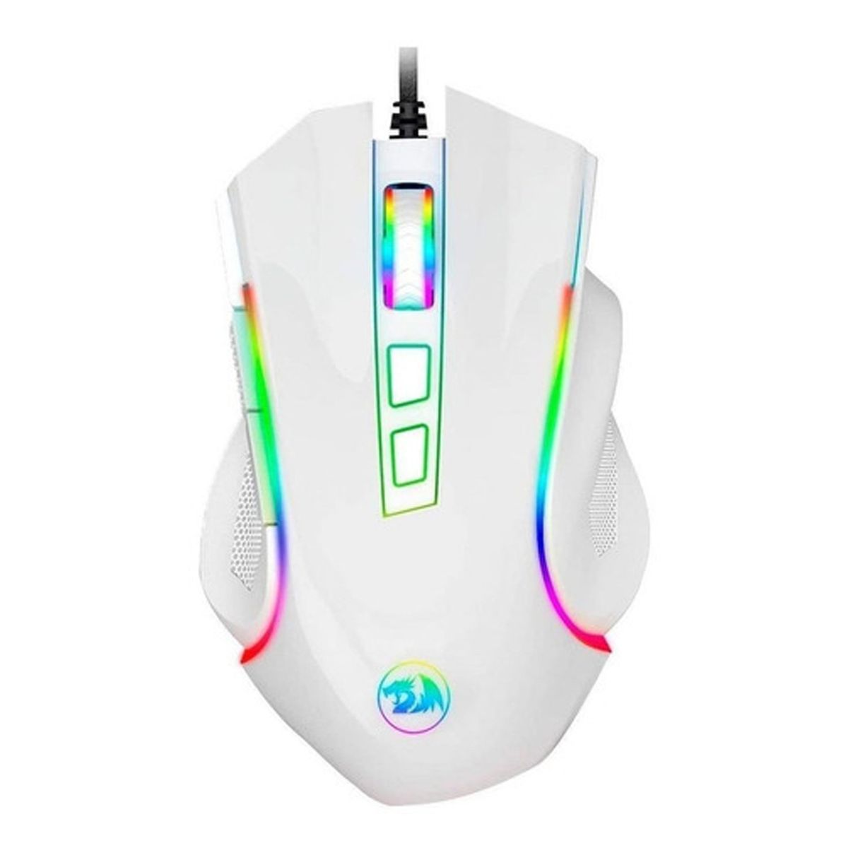 REDRAGON - Mouse Gamer Redragon Griffin White M607w - Crazygames