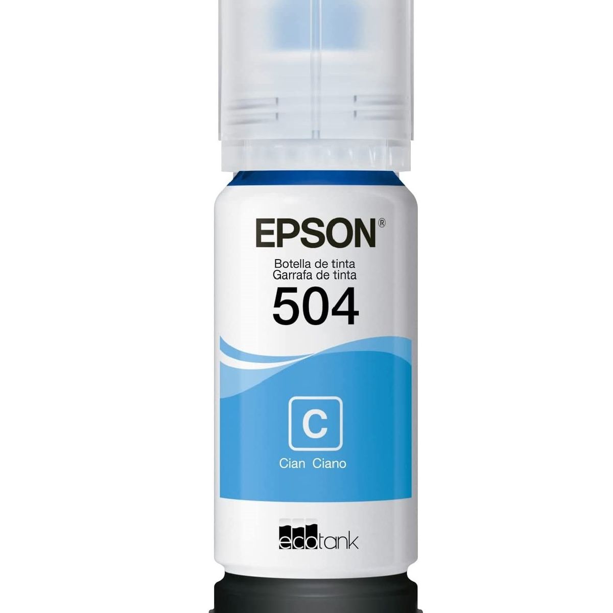 EPSON - Tinta Botella Epson T504 70ml Ecotank Cyan EPSON