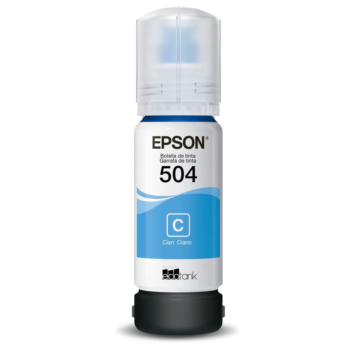 EPSON - Tinta Botella Epson T504 70ml Ecotank Cyan EPSON
