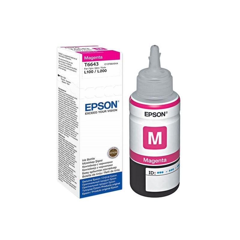 EPSON - Botella Tinta Epson T664 Original Magenta EPSON