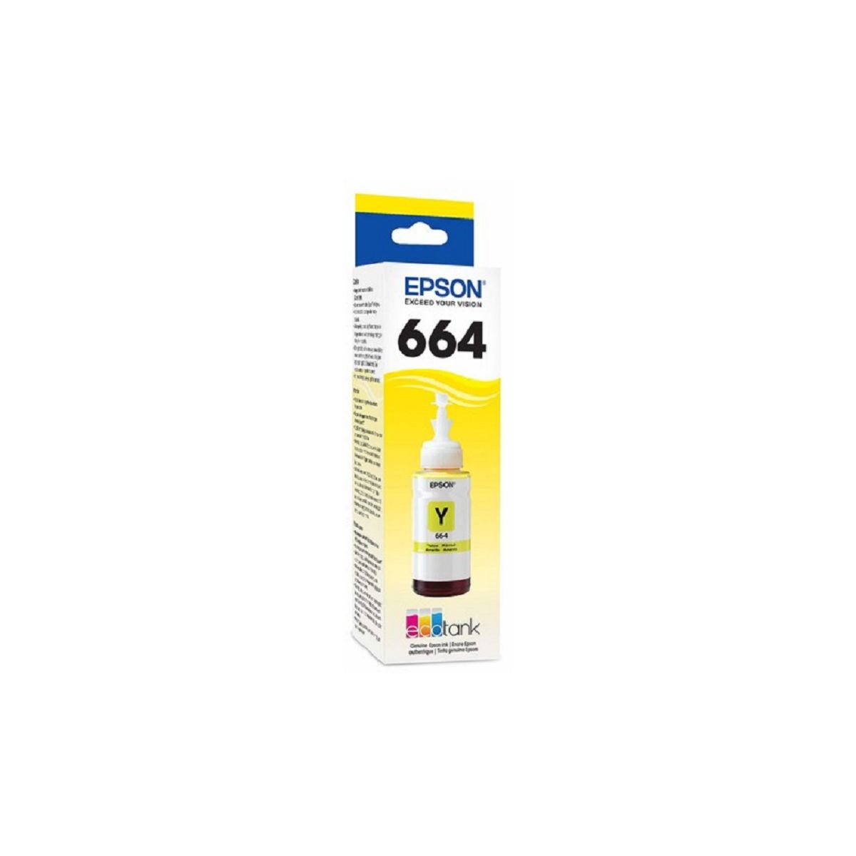 EPSON - Botella Tinta Epson T664 Original Amarillo EPSON
