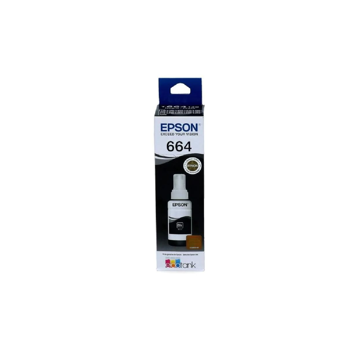 EPSON - Botella Tinta Epson T664 Original Negro EPSON