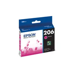 EPSON - Cartucho de Tinta Modelo 206 Color Magenta Original - Magenta