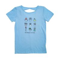 Polera Niña Celeste