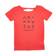 PILLIN - Polera Niña Coral - Coral