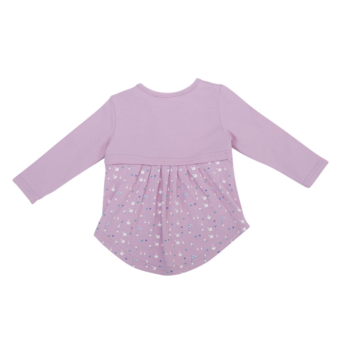 PILLIN - Polera Manga Larga Bebé Niña Morado Pillin PILLIN