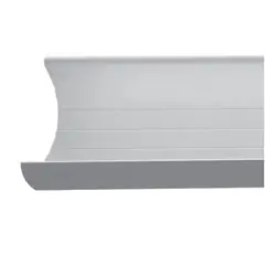 DVP - Canaleta Agua Lluvia 110mm 4mts Blanca