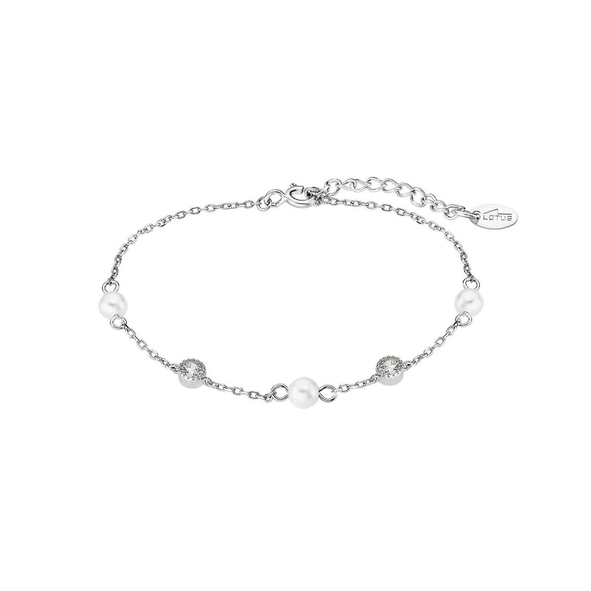 LOTUS SILVER - Pulsera LP3411-2/1 Lotus Silver Mujer Pearls
