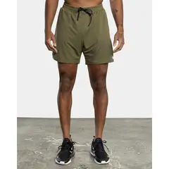 RVCA - Short Deportivo Hombre Vent Running 15" Verde