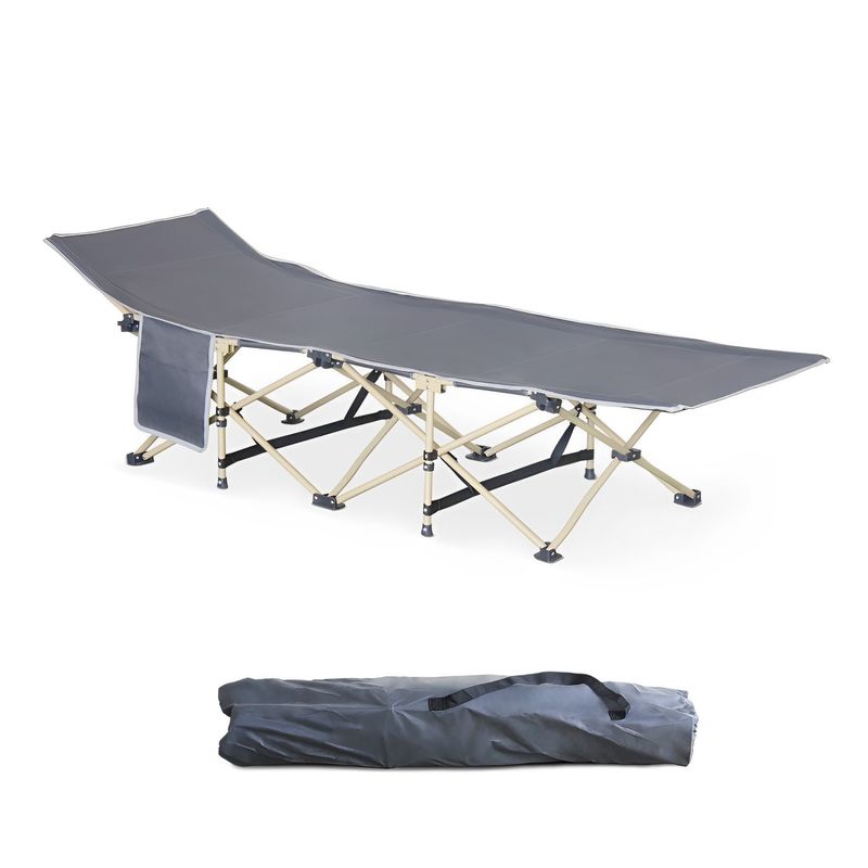 GENERICO - Catre Cama Campaña Camping Plegable con Bolso