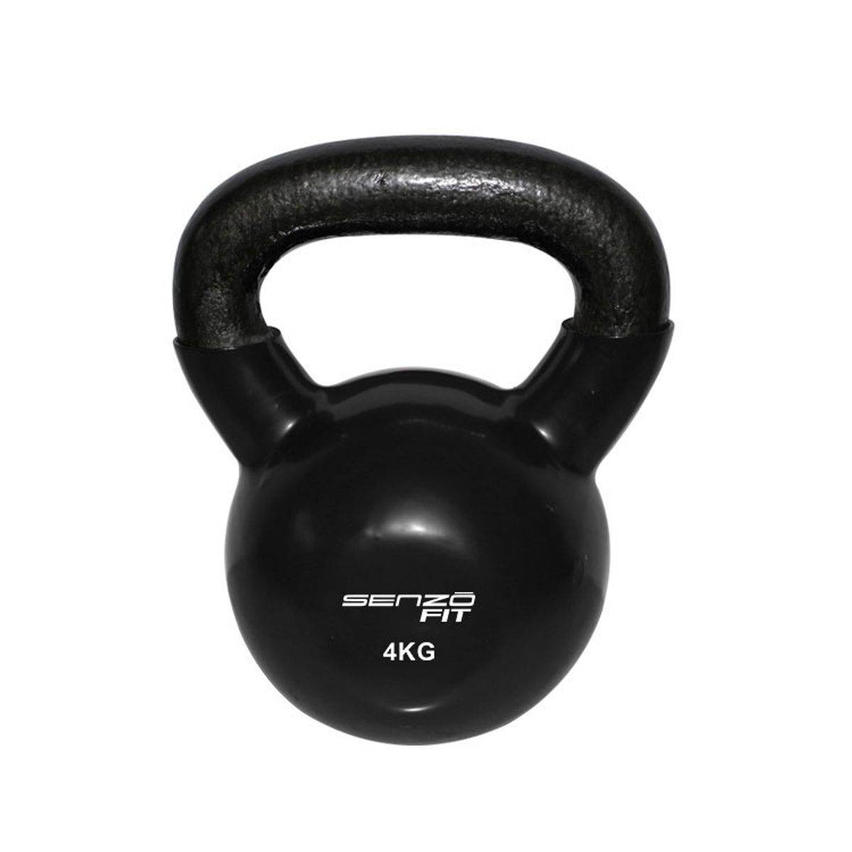 SENZO - Kettlebell 4kg cubierta de vinilo Senzo Fit