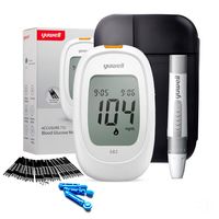 Glucómetro Yuwell 582 Medidor Glucosa Glicemia 100 Cintas 100 Lancetas