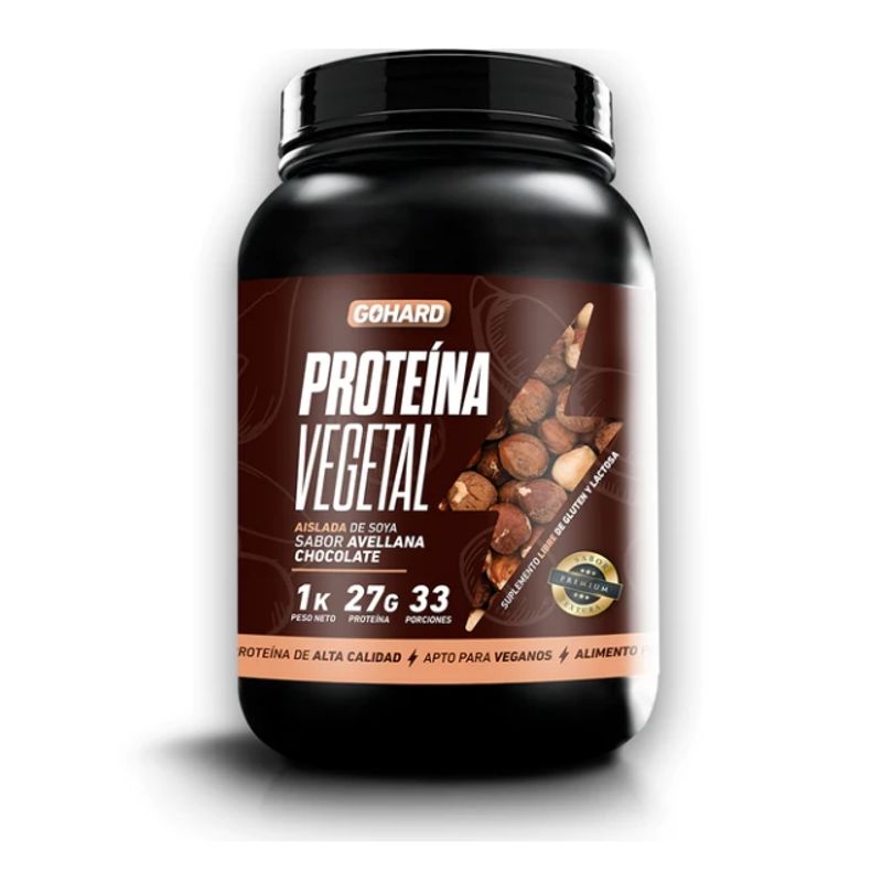 GOHARD - PROTEÍNA VEGETAL - 33 SERVICIOS - GOHARD AVELLANA CHOCOLATE